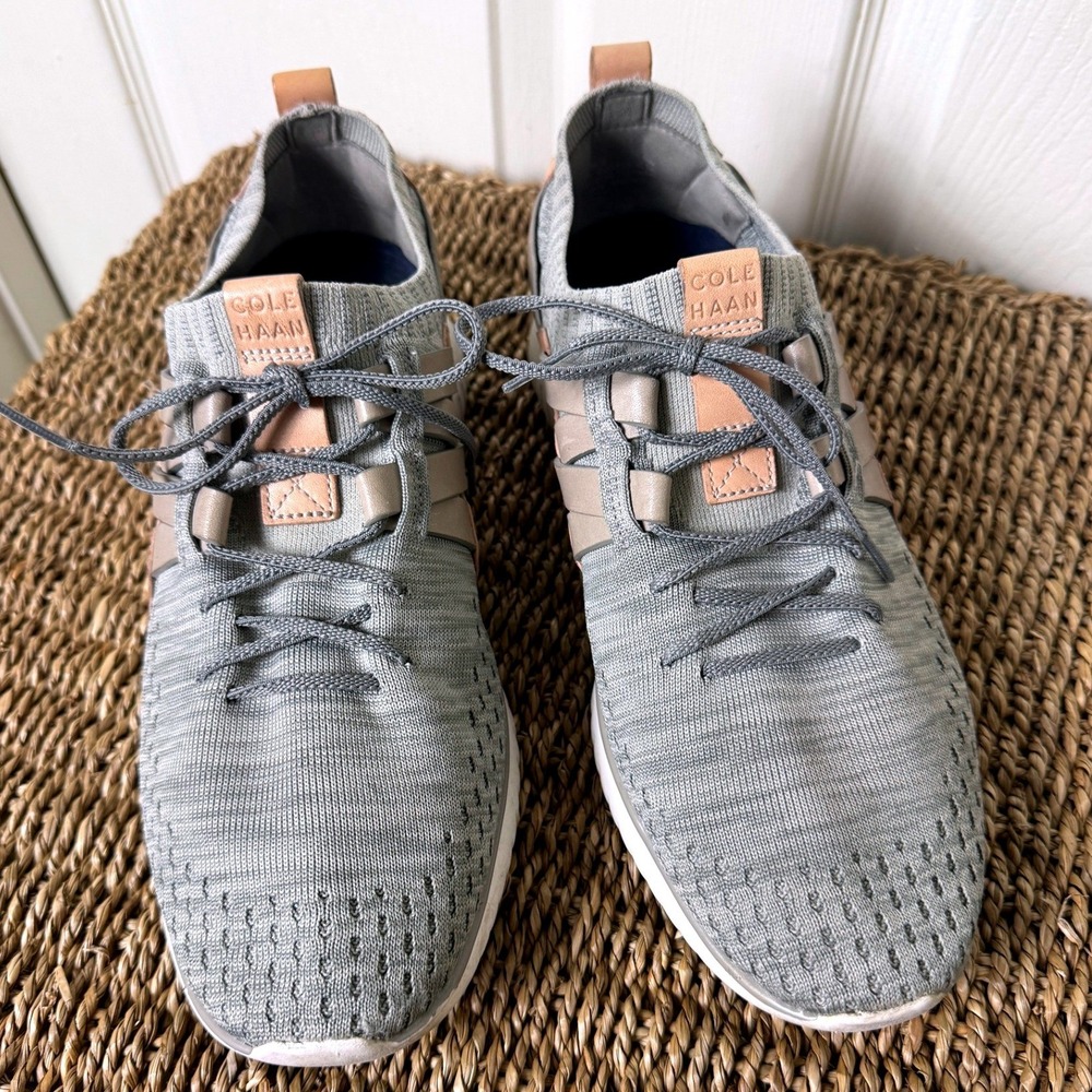 Cole Haan Grand Motion Woven Stitch Lite Sneaker Men 9 Knit Athletic Casual Shoe - Picture 4 of 7